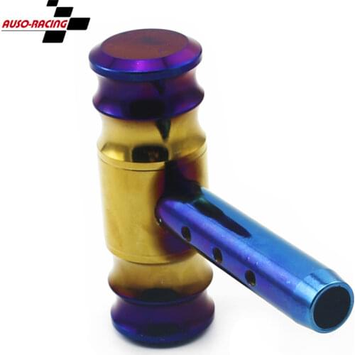 Universal Car Aircraft Manual operating Gear Stick Gearstic Shift Lever Knob Silver Gear shift knob Aluminum Automatic