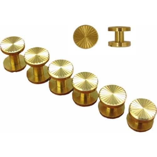 10Pcs 4mm-10mm Sun flower belt screw Nail Rivet Screw Back Leather Belt for Sewing Handmade DIY Accessories Material