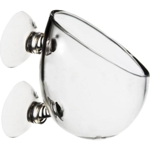 2019 New Fish Tank Mini Crystal Glass Pot New Aquaculture Cup Decoration Polka Water Potted Aquatic planting cylinder cup