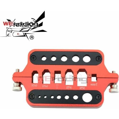 Aluminum Universal jig Soldering Aid Station Fixture Adjust Insulation For XT60 XT90 T Deans Plug Bullet RC Multicopter A F102