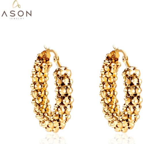 Серьги-кольца ASONSTEEL China At AliExpress