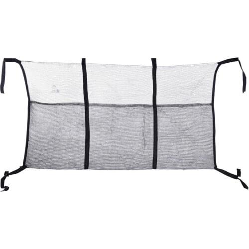 Trampoline Storage Mesh Bag With 4 Straps Toy Shoe Storage Bag For Swimming Pool Camping Outdoor Wall Decoration