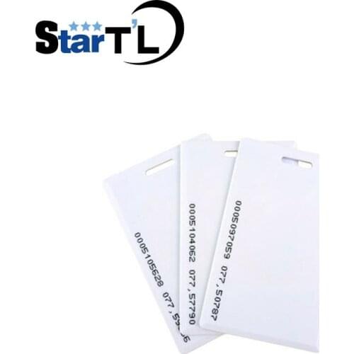 Free Shipping 10pcs 1.8mm Tk4100 125khz Access Control Card Keyfob RFID Tag Tags Sticker Key Fob Token Ring Proximity Chip