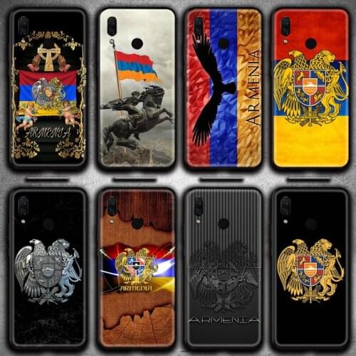 Armenia Armenians Flag Phone Case Huawei Y6P Y8S Y8P Y5II Y5 Y6 2019 P Smart Prime Pro