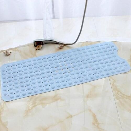 Home Toilet Bath Mat Kitchen Bathroom Carpet Floor Mat Shower Bath Rug Massage Bath Mat Non-Slip Doormat Bathroom Mat Tapete