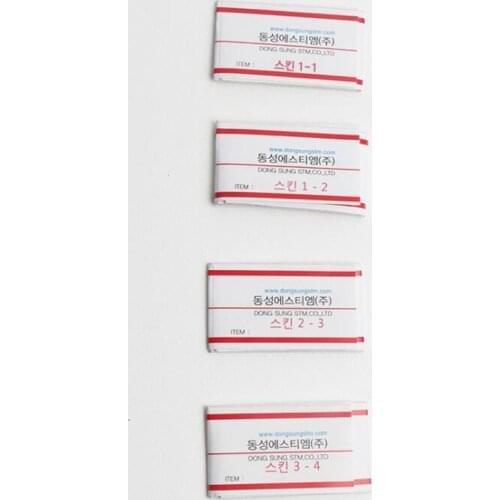 50pcs/bag Korea Imported Needles For Skin for Hand Made Wig Lightweight Easy to Use （ 1-1 1-2 2-3 3-4