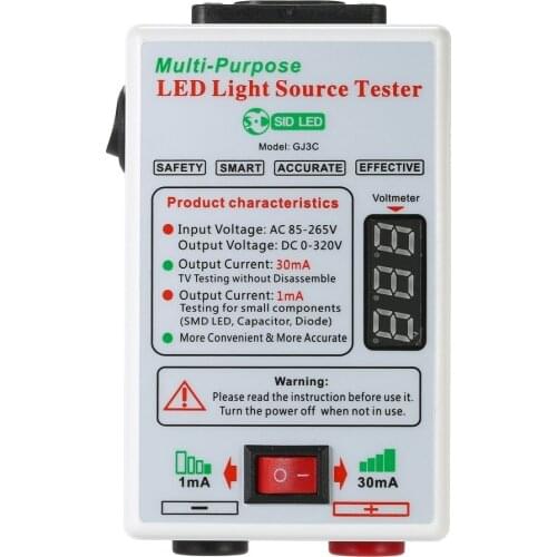 Voltage Test Convertible Tester ScreenTV Tester Meter Lamp Beads Light Board Test Strip Bead Diode Testing Repair Tool