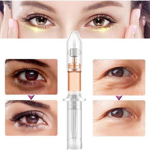 Instant Lifting Liquid Pump Eye Cream Anti Puffiness Wrinkles Effect Long Lasting Remove Eye Bag Fine Lines Cream Eye Care