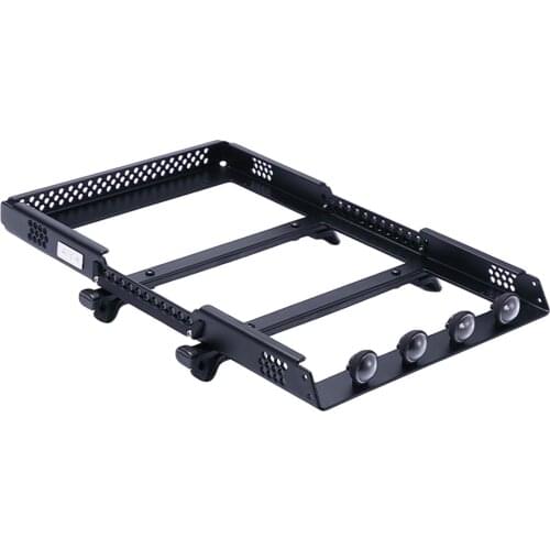 Metal Luggage Carrier Roof Rack Fit for Axial SCX10 III 1/10 RC Crawler Car Upgrades Parts Accs