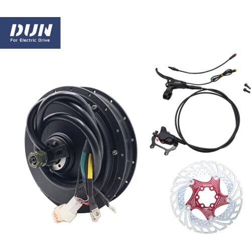 QS 205 50H V3 80kmh 72V Spoke Motor Kits with Disc Brake Set E-Brake Function For Electric Bicycle