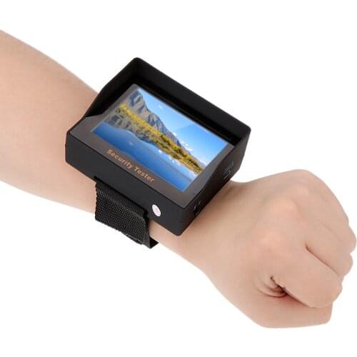 New Surveillance Audio Video Input 3.5" TFT Color LED Portable Test Monitor CCTV Camera Security Tester