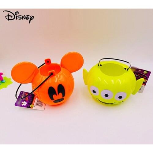 Disney Mickey Mouse Halloween Portable Box Small Halloween Candy Buckets Children Trick or Treat Bags Happy Halloween Gift