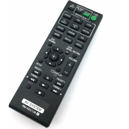 RM-ADU138 Remote Control for Sony DAV-TZ135 DAV-TZ140 DAV-TZ145 DAV-TZ150 HBD-TZ140 HBD-TZ145 Home Theater System