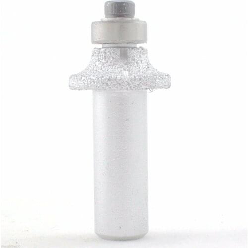 Radius 6mm 1/4" inch Diamond BRAZED Profile Wheel Router Bit Bullnose Tools for Stone Marble