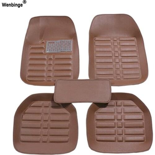Wenbinge Universal car floor mat For Tesla Model S model X Dodge charger Caravan Caliber Avenger Journey car accessories styling