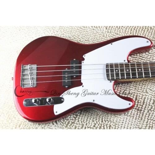 Order booking electric pink sliver particles bass guitar,jb 5 strings bass guitar,basswood body,free delivery