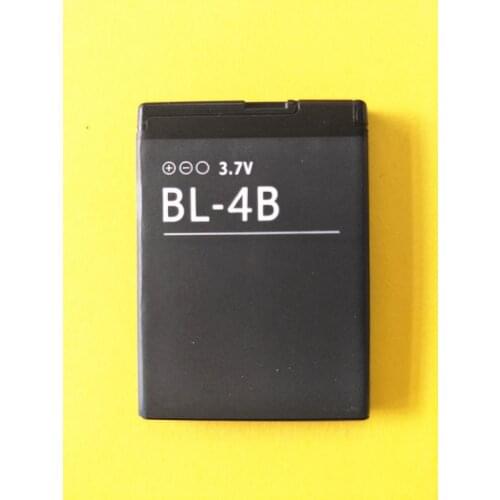 1pcs New 3.7V BL-4B BL 4B BL4B Mobile Cell Phone Battery Batteries For Nokia 2505 3606 3608 2670 2660 2630 5000 6111 7070 700mAh