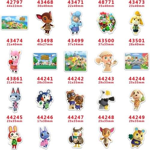 10 Pcs Cartoon Planar Resin Cabochons PR42797