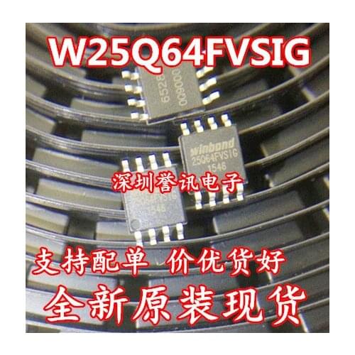 100% New&original W25Q64FVSSIG 25Q64FVSIG 8M FLASH