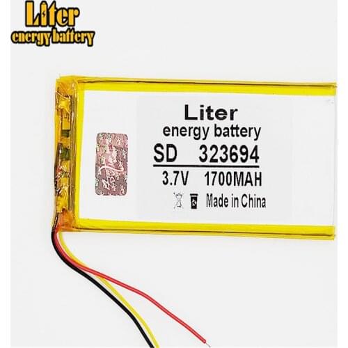 3 line RNEW XWD 323694 3.7V 1700MAH battery li-Lion for china clone MTK phone goophone I6 6S IP6