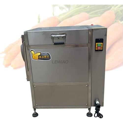 Automatic Vegetable Brush Cleaning Machine Potato Date Washing Ginger Cassava Peeling Carrot Peeler Fruit Washer