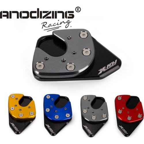 Motorcycle Side Stand Pad Plate Kickstand Enlarger Support Extension For HONDA XADV X-ADV 750 2017 2018 X ADV