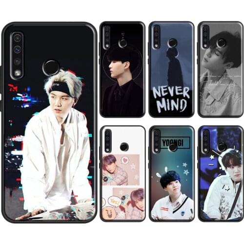 Suga Min Yoongi Kpop For Huawei Honor 10i 10 Lite 7X 8X 9X 10X Lite 8A 9A 8S 9S 4C 6C 7C 7A 20 Pro Phone Case