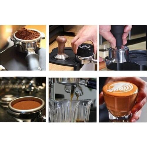 51mm/ 53mm/ 58mm Coffee Distributor Tamper Dual Head Coffee Leveler Adjustable Coffee Machine Replacement Leveler Distribution