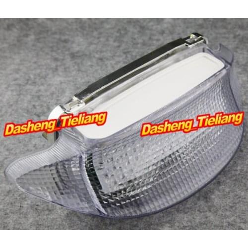 E-Mark Clear LED Motorcycle Tail light Turn Signals Turn Lamp for Honda CBR600 F3 1997 1998, Parts Accessories, White