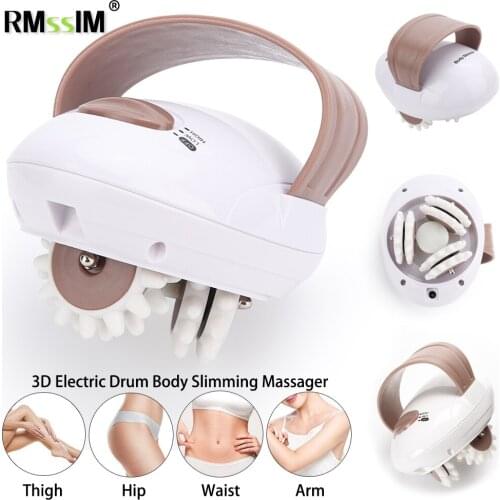 3D Electric Full Body Slimming Massager Roller For Weight Loss & Fat Burning & Anti-Cellulite Relieve Tension