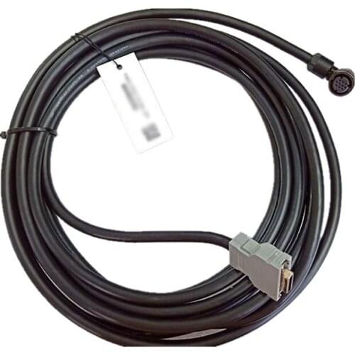F660-2005-T515 5M Motor Feedback Electric Wire Cable With 10 Cores Elbow Connector For FANUC
