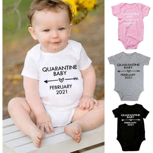 Simple Baby Baby Triangle Short-sleeved Romper Print Pregnant Revealing Bodysuit Bodysuit W1W0