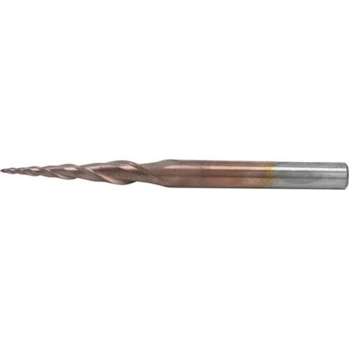 End Mills Long Service Life Tapered Endmills Excellent Chip Removal Effect for Wood for Manual Engraving Machine for CNC