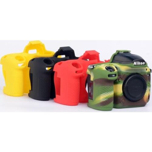 Nice Soft Silicone Rubber DSLR Camera Video Bag For Nikon D750 Protective Body Cover Case Skin Camera Bag