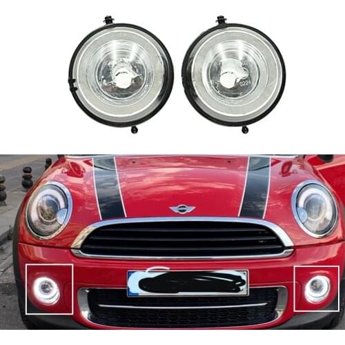 Led DRL Fog Lights For Mini Cooper Daylights E4 CE Led Daytime Running Light Lamp For R55 R56 R57 R58 R59 R60 R61 White