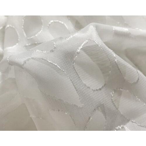 One meter summer high quality new Chiffon fabric Cut flowers tissu Fashion clothing patchwork