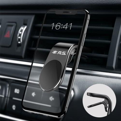 2pcs Magnetic L Type Car Phone Holder Smartphone Holder Clip Suitable for All Models for Renault koleos duster megane 2 logan