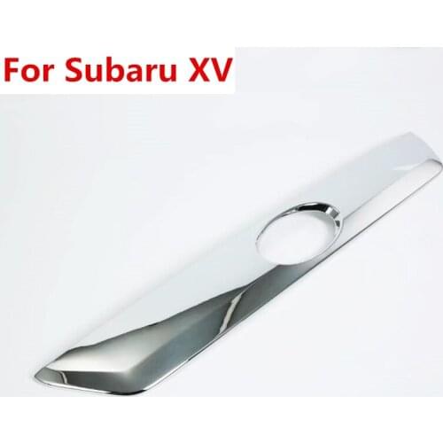 The new For Subaru XV Crosstrek Impreza 2017-2019 ABS Chrome Rear Trunk Tail Gate Tailgate Cover Protector Strip Car Styling