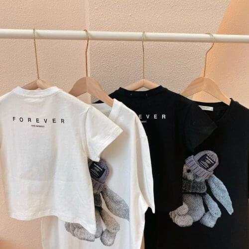 Family Matching Clothes 2021 Summer New Female Baby Short-sleeved T-shirts for Boys and Girls Korean Childrens Baby Top Tees