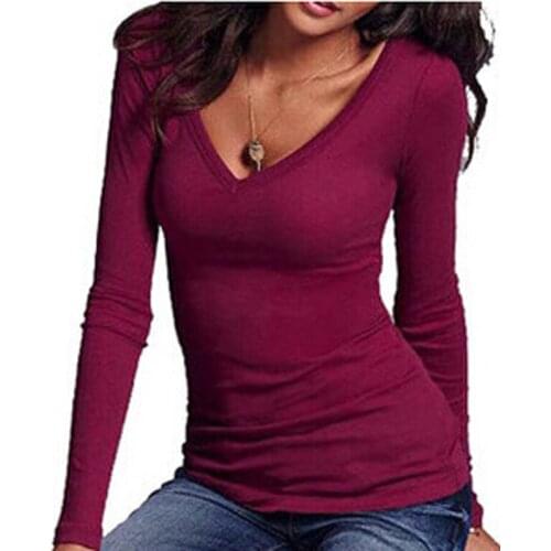 Wholesale Factory Milk silk and velvet fabrics Women Slim Hoodies Casual V Neck Long Sleeve Ladies Sexy Hoodies Sweat Shirt