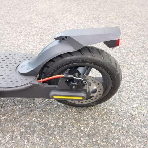 1set Electric Scooter Front Mudguard Replacement Accessory Part Compatible with M365/ Pro 2 Tail Light Flip License Plate