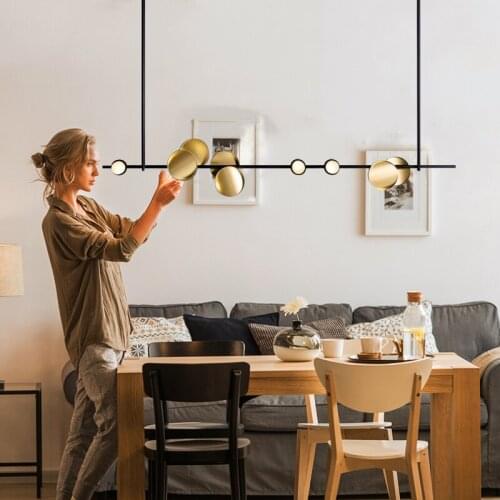Restaurant Light Nordic Art Living Room Lighting Bar Table Lamp Beauty Salon Lighting Creative Hong Kong Style Light Luxury
