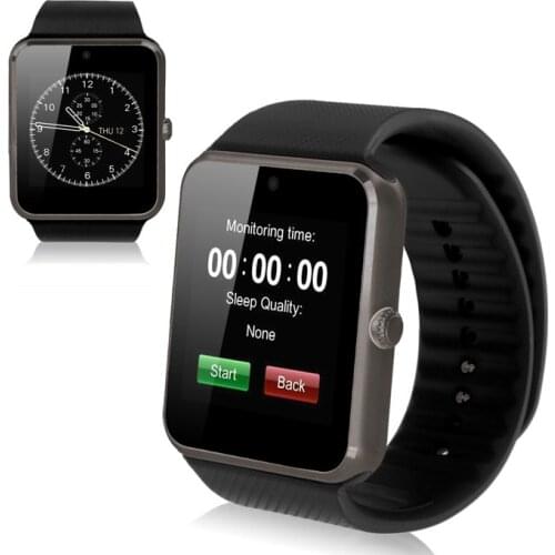 Android Smart Watch GT08 WristWatch wearable devices Support SIM TF Card Smartwatch For apple Android OS phone pk DZ09 U8
