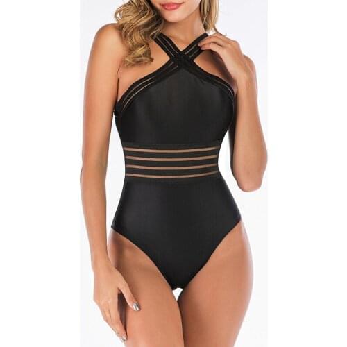 Sexy One Piece Bikini Womens Bandage Push Up Monokini Swimwear Swimsuit Beach Triangle Bathing Suit