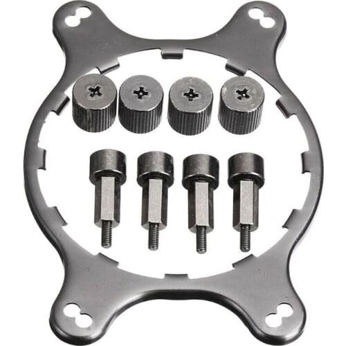 Replacement Metal CPU Fan Bracket Heatsink Cooling Accessories Radiator Mount Back Plate Computer For AM4