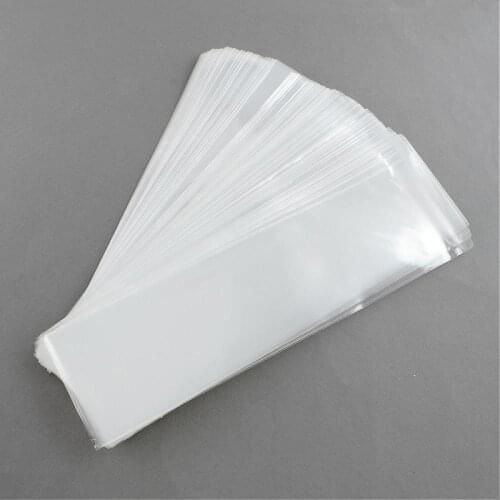1000pcs/lot 250x70mm Rectangle Clear OPP Cellophane Bags Non-Adhesive Gift Pouches for Jewelry Bracelets Necklace Packaging
