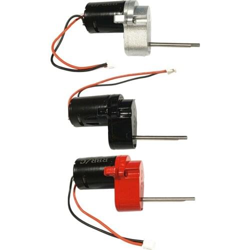 370 Motor Gear Case Transmission with Metal Gear for WPL D12 Remote Control Crawler 1:10 RC Pickup Truck Upgrade Parts