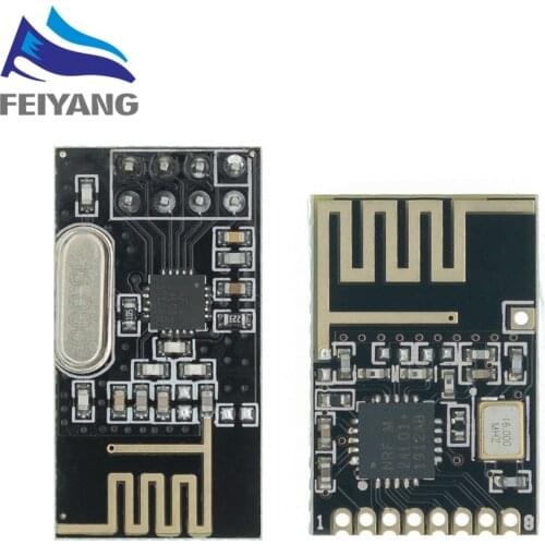 50Pcs NRF24L01+ Wireless Module 2.4G Wireless Communication Module Upgrade Module 200 meters