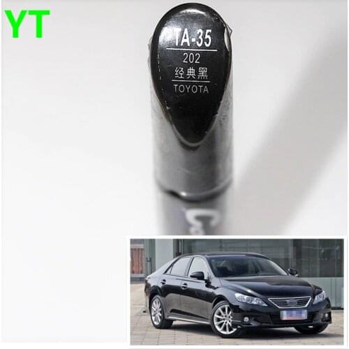 Car scratch repair pen, auto paint pen black color for Toyota Vios Corolla Reiz vois highlander Crown RAV4 Camry Yaris