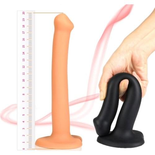 20CM Giant Huge Dildo Super Big Dick Anal Butt Large Dong Realistic Penis Masturbator Sex Toys for Women Men Suction Cup Anal